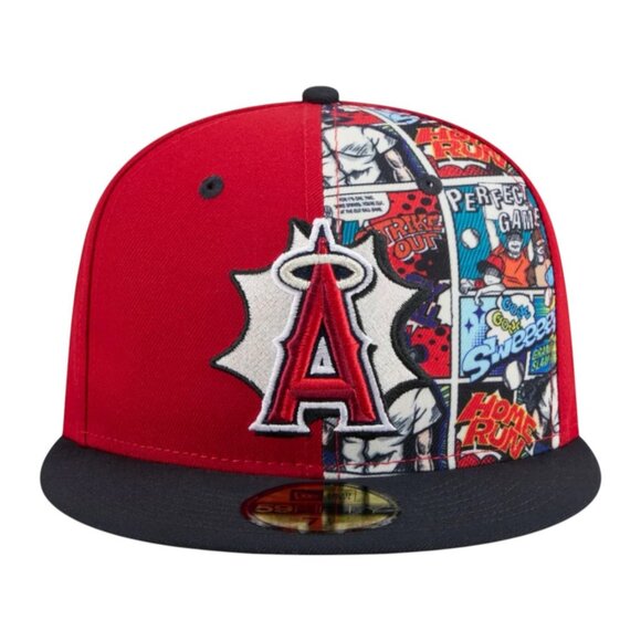 New Era Anaheim Angels Diamond Hero Edition 59FIFTY Fitted Hat Cap - Picture 4 of 9